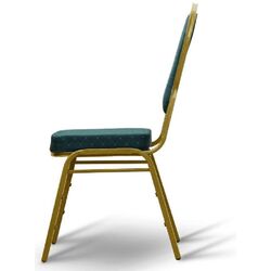 Scaun Tempo Kondela Zina 2 (Green/Golden Matt) Thumb