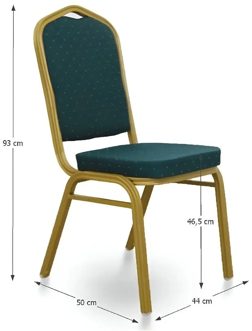 Scaun Tempo Kondela Zina 2 (Green/Golden Matt)
