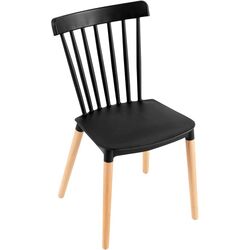 Стул Tempo Kondela Zosima (Black/Beech) Thumb