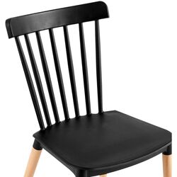 Стул Tempo Kondela Zosima (Black/Beech) Thumb