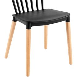 Стул Tempo Kondela Zosima (Black/Beech) Thumb