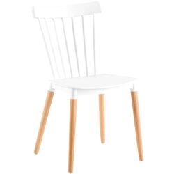 Стул Tempo Kondela Zosima (White/Beech) Thumb