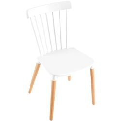 Стул Tempo Kondela Zosima (White/Beech) Thumb