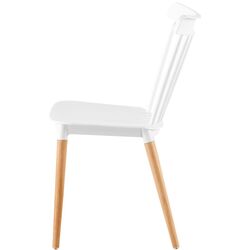 Стул Tempo Kondela Zosima (White/Beech) Thumb