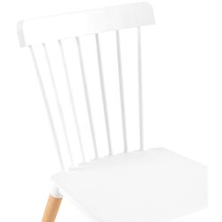 Стул Tempo Kondela Zosima (White/Beech) Thumb