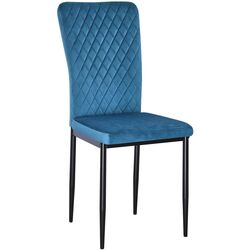 Стул Yasen DC 2329 (Черный/Голубой) Thumb