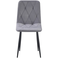 Стул Yasen DC 5012 HLR 20 (Серый/Черный) Thumb