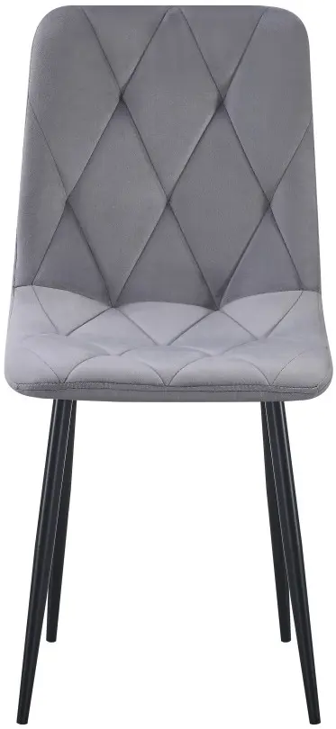 Стул Yasen DC 5012 HLR 20 (Серый/Черный) - 2