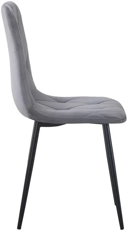 Стул Yasen DC 5012 HLR 20 (Серый/Черный) - 4