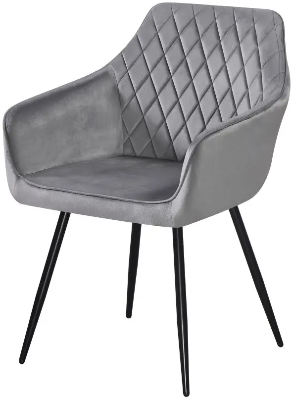 Стул Yasen DC 6001-D HLR 22 (Серый/Черный)