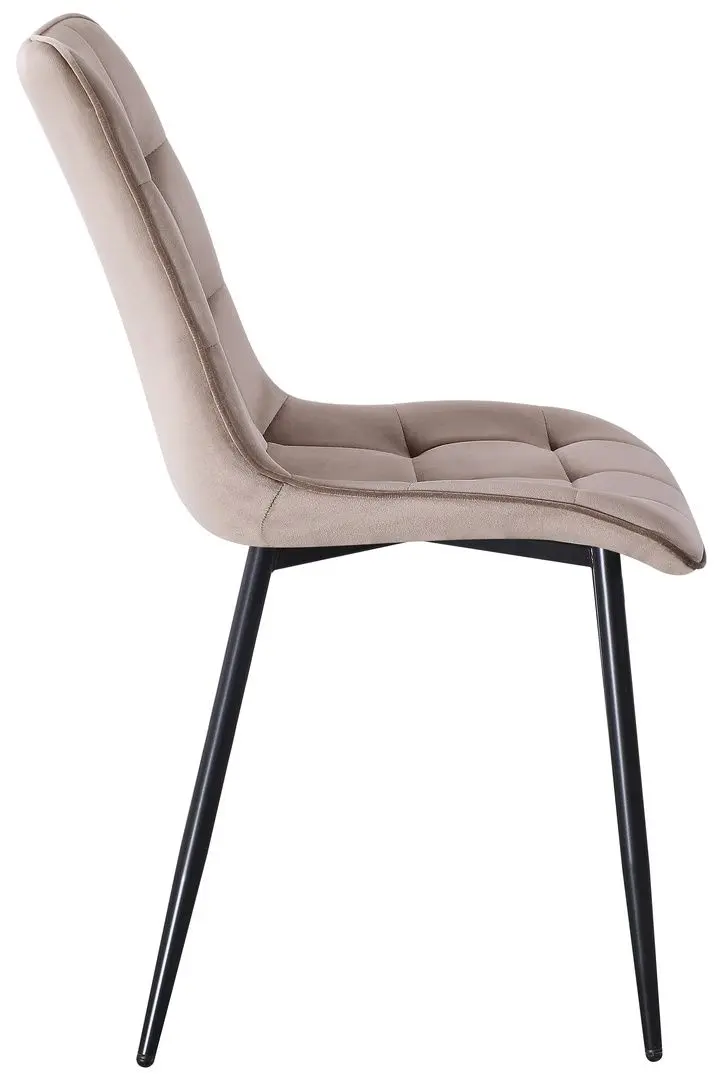 Стул Yasen DC 6005 HLR 8 (Тёмно-коричневый/Черный)