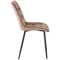 Стул Yasen DC 6005 HLR 11 (Золотисто-коричневый/Черный) Thumb