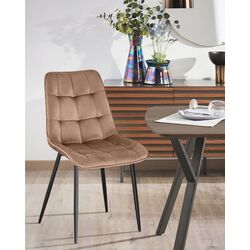 Scaun Yasen DC 6005 HLR 11 (Golden Brown/Black)