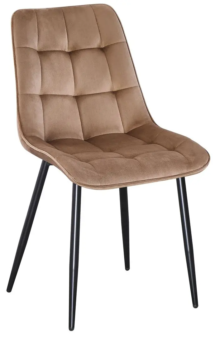 Стул Yasen DC 6005 HLR 11 (Золотисто-коричневый/Черный)