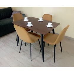 Scaun Yasen С1703 HLR-12 (Mustard/Black) Thumb