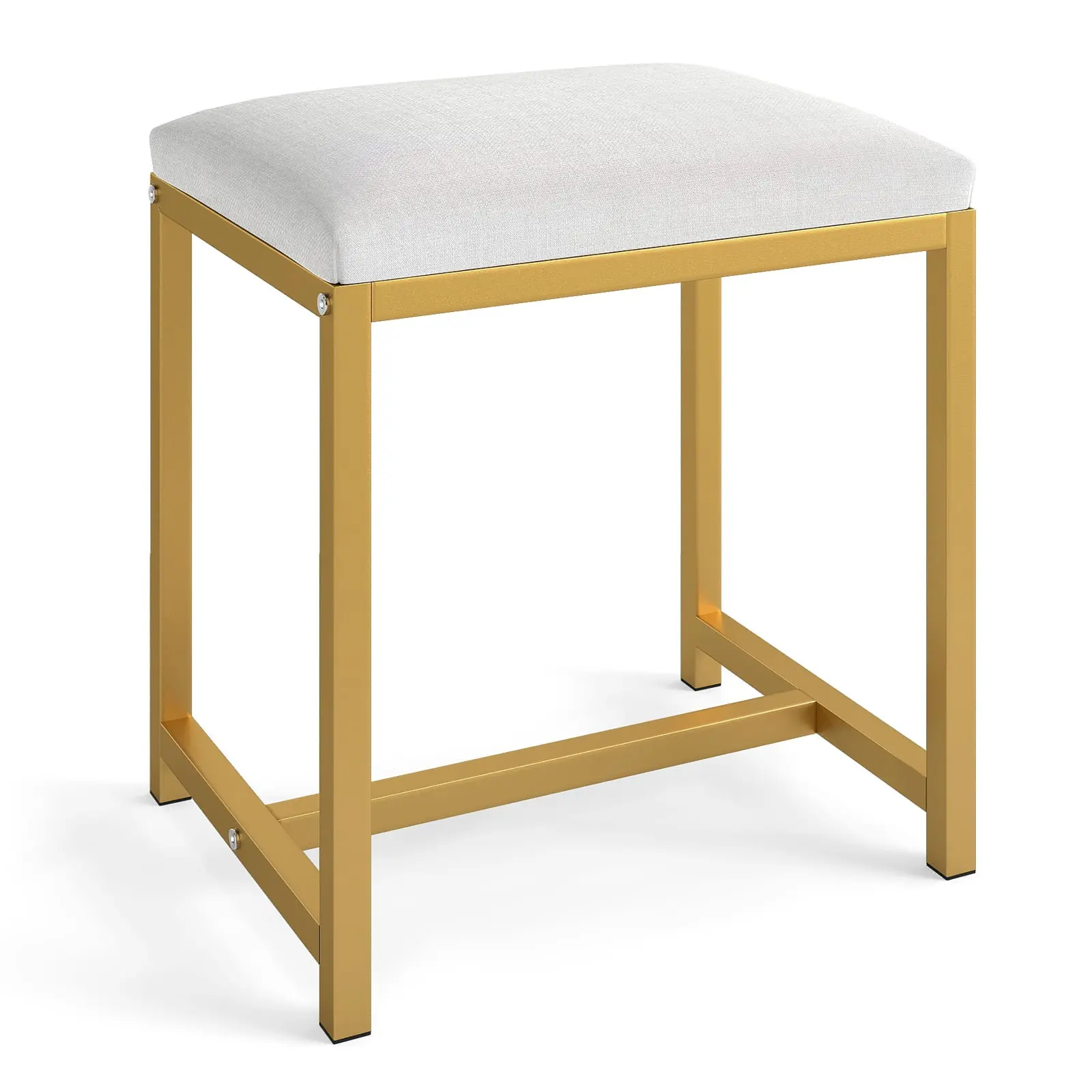 Табурет Costway JV12814GD (White/Gold) - 2
