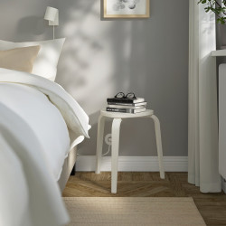 Taburet Ikea Kyrre (Alb murdar) Thumb