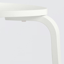 Taburet Ikea Kyrre (Alb murdar) Thumb