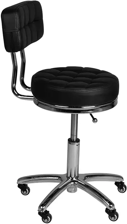 Taburet pentru salon de infrumusetare Activeshop AM-877 131987 (Black)