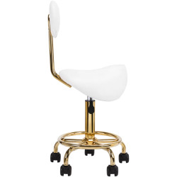 Taburet tip sa Activeshop 6001-G 154521 (White/Gold) Thumb
