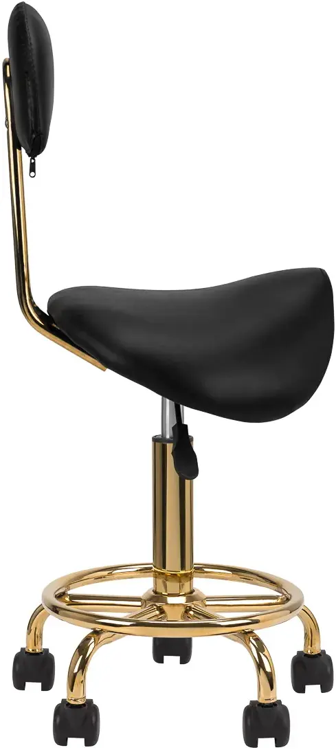 Taburet tip sa Activeshop 6001-G 154522 (Black/Gold)