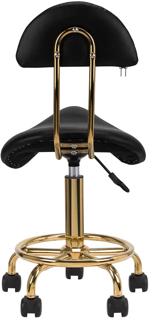 Taburet tip sa Activeshop 6001-G 154522 (Black/Gold)