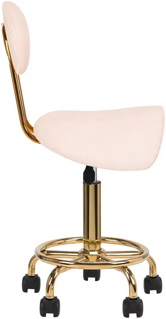 Табурет-седло Activeshop 6001-G 154523 (Pink/Gold)
