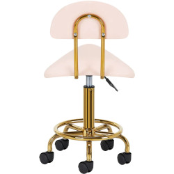 Табурет-седло Activeshop 6001-G 154523 (Pink/Gold) Thumb