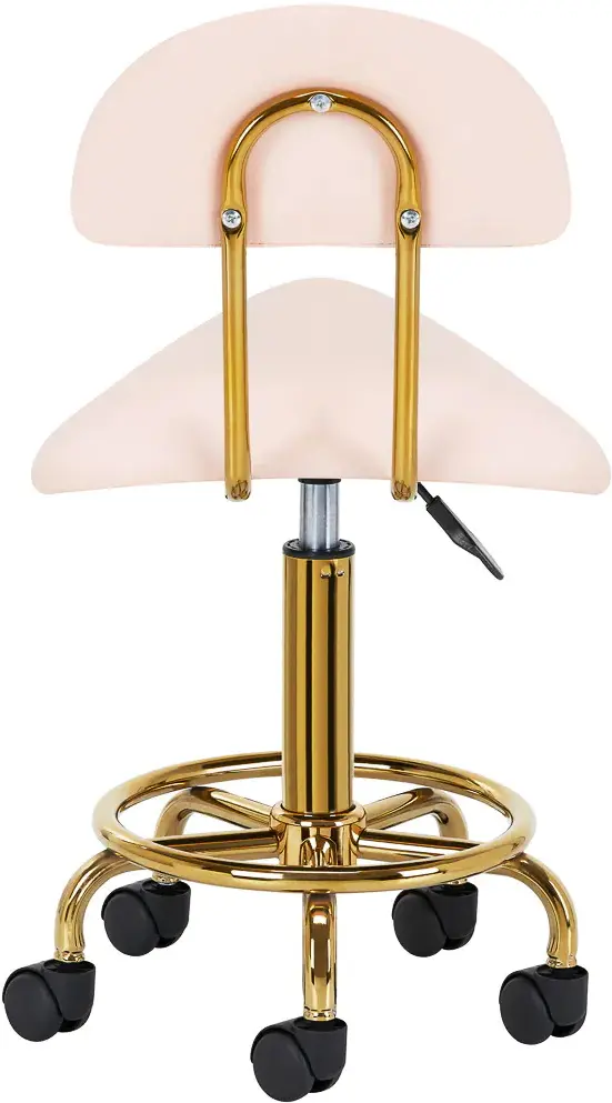 Табурет-седло Activeshop 6001-G 154523 (Pink/Gold)