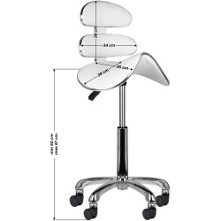 Taburet tip sa Activeshop AM-880 126430 (White) Thumb