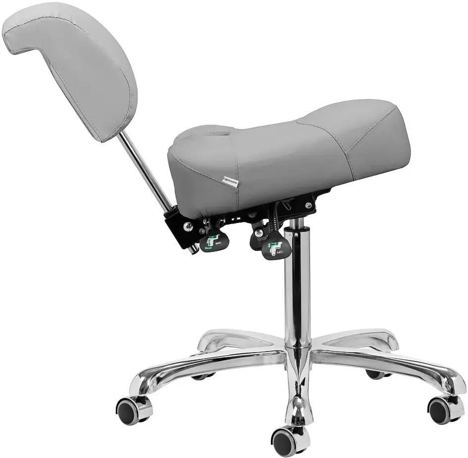 Taburet tip sa Giovanni 1005 150911 (Grey/Silver)