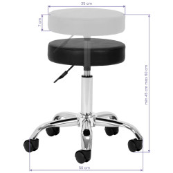 Taburet pentru salon de infrumusetare Activeshop AM-310 v 154469 (Black) Thumb