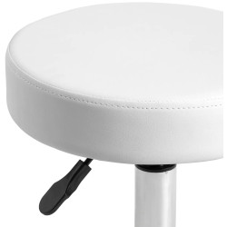 Taburet pentru salon de infrumusetare Activeshop AM-310v 154470 (White) Thumb