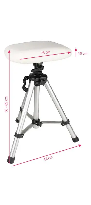 Подножка для педикюра Azzurro 301 Alu 106674 (White)