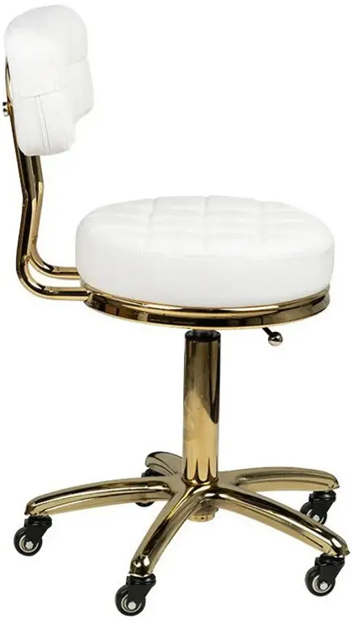 Табурет для салона красоты BeautyOne AM-961 (White) - 3