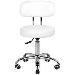 Табурет для салона красоты BeautyOne Iris (White) Thumb