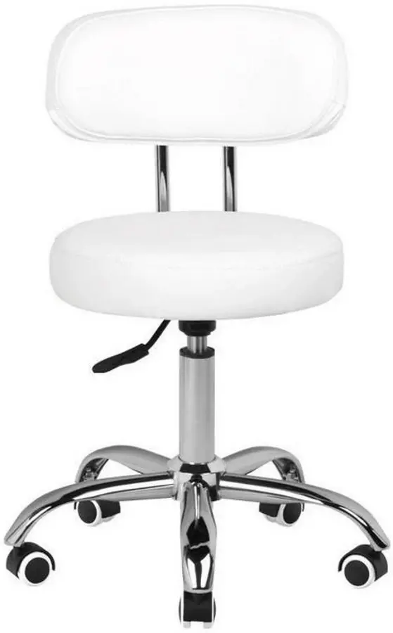 Табурет для салона красоты BeautyOne Iris (White) - 2