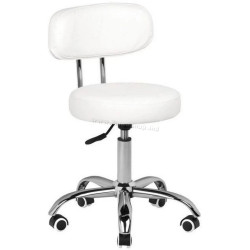 Табурет для салона красоты BeautyOne Iris (White)