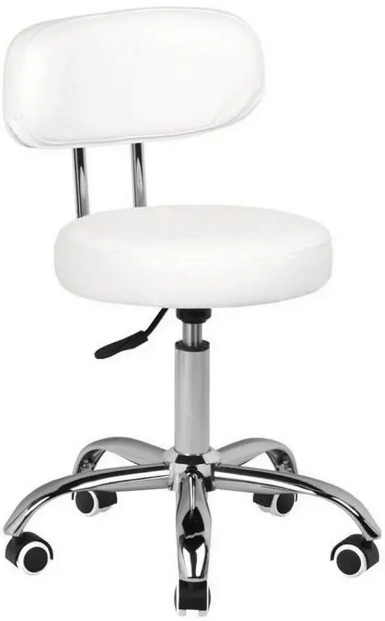Табурет для салона красоты BeautyOne Iris (White)