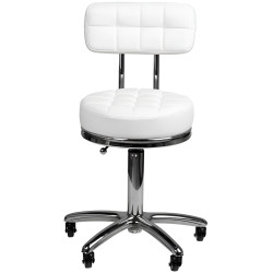 Табурет для салона красоты BeautyOne Lux (White) Thumb