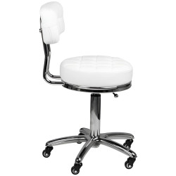 Табурет для салона красоты BeautyOne Lux (White) Thumb