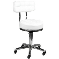 Табурет для салона красоты BeautyOne Lux (White)