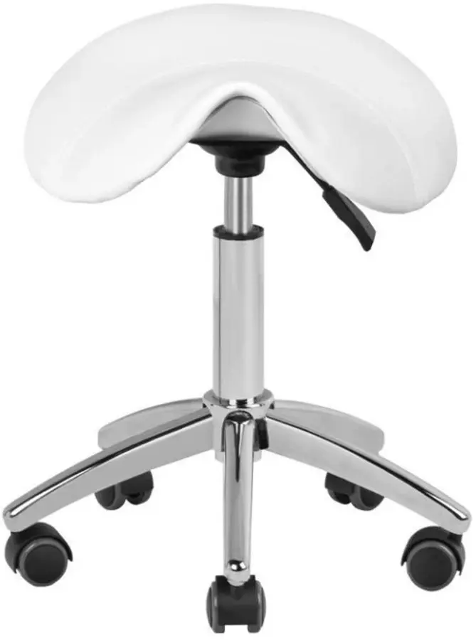 Табурет-седло для салона красоты BeautyOne 32x35 (White) - 2