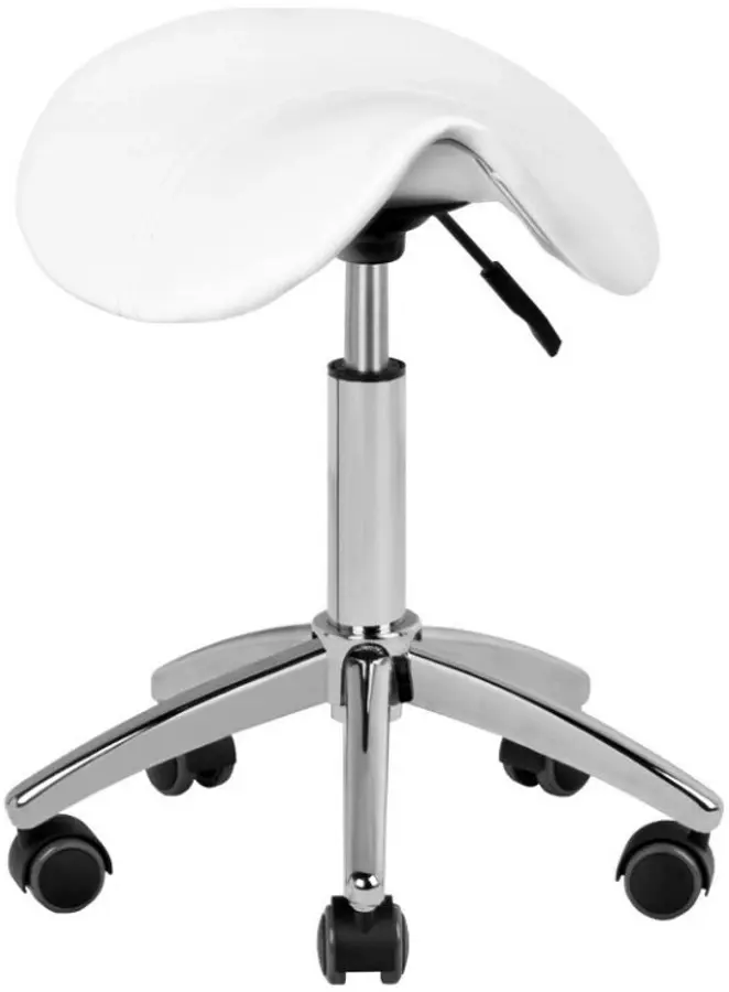 Табурет-седло для салона красоты BeautyOne 32x35 (White)