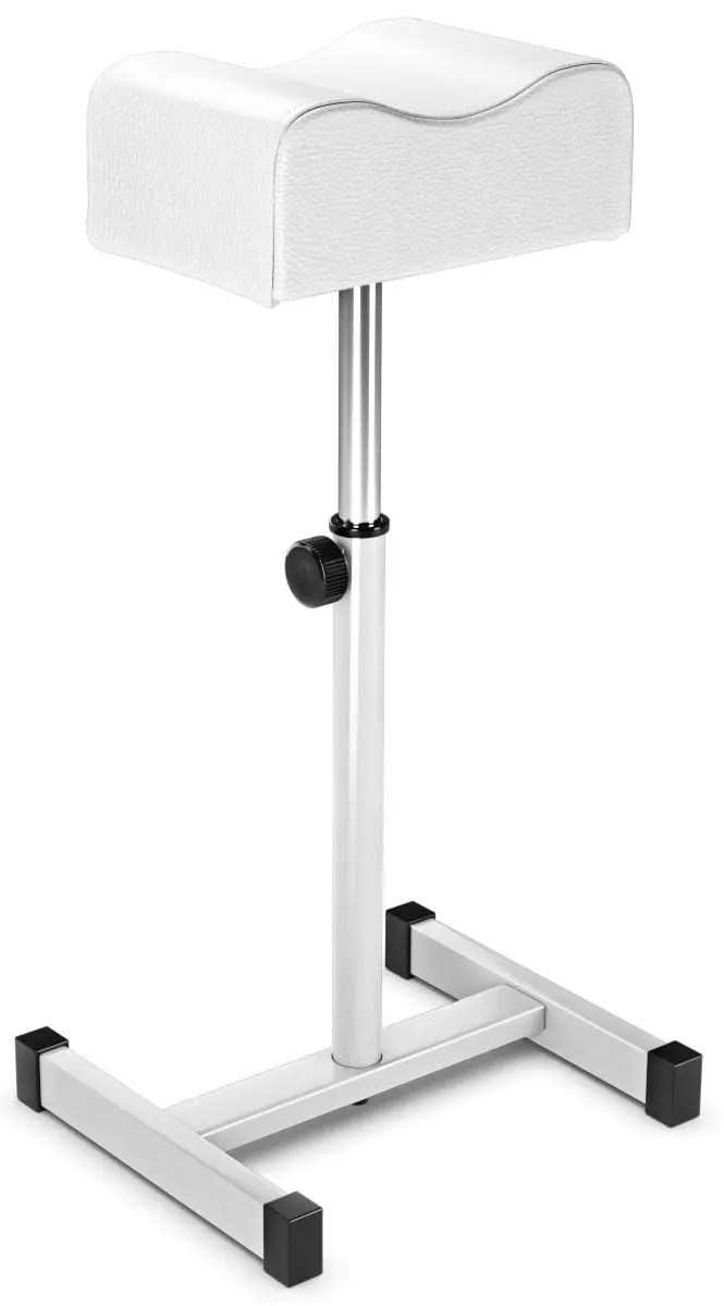 Taburet pentru salon de infrumusetare Costway HB84543WH (White)