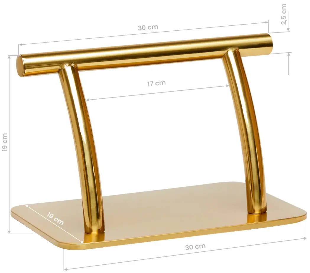 Подставка для ног парикмахерская Gabbiano L005S 148064 (Gold)