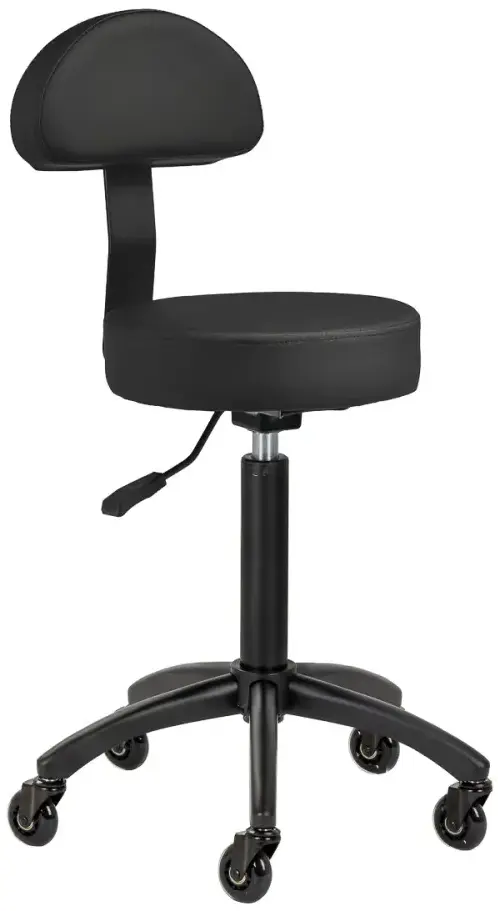 Taburet pentru salon de infrumusetare Gabbiano D026 154212 (Black)