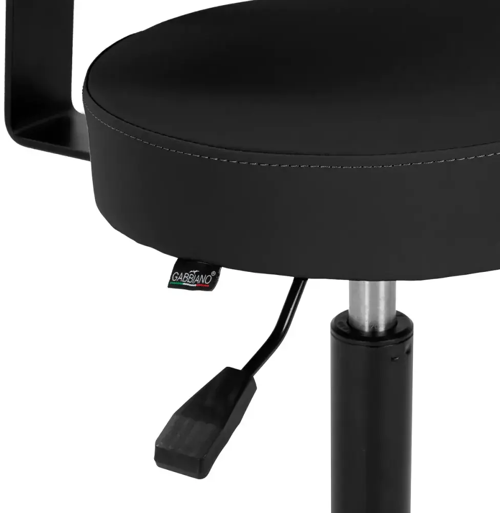 Taburet pentru salon de infrumusetare Gabbiano D026 154212 (Black)