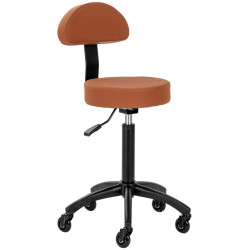 Taburet pentru salon de infrumusetare Gabbiano D026 154213 (Brown) Thumb