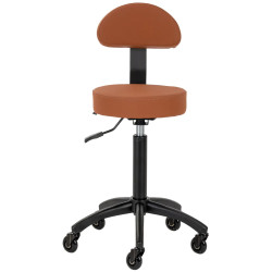 Taburet pentru salon de infrumusetare Gabbiano D026 154213 (Brown) Thumb